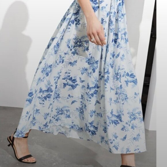 & Other Stories “Belted Linen Midi Dress” - Picture 2 of 4